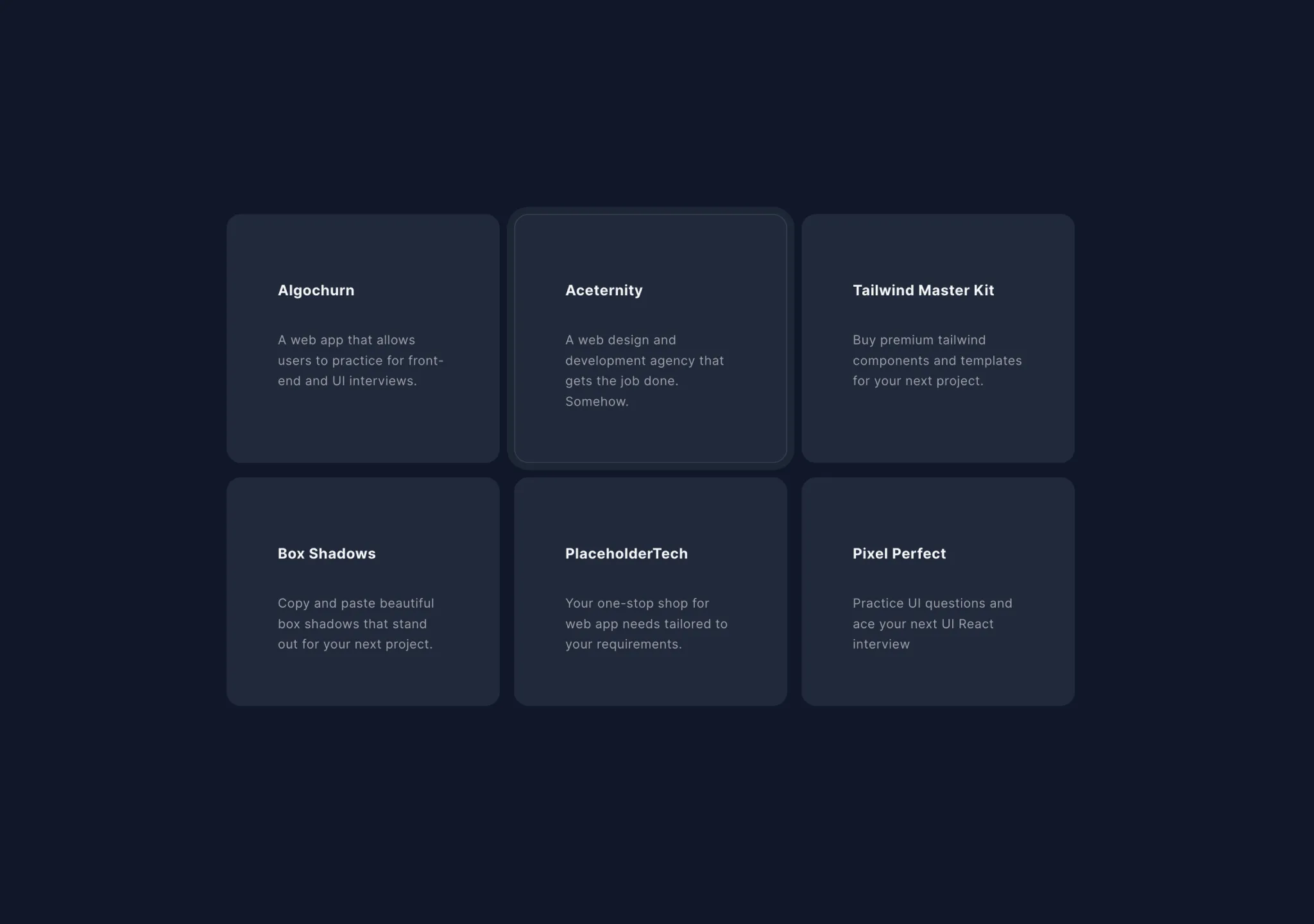 Card Hover Effect