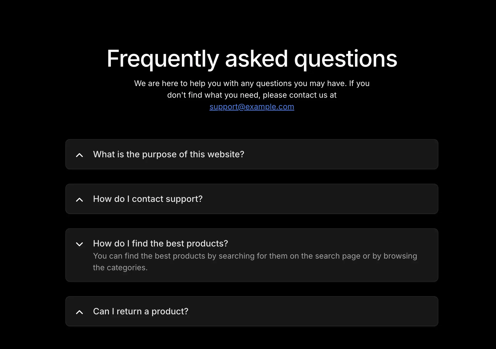 Faqs