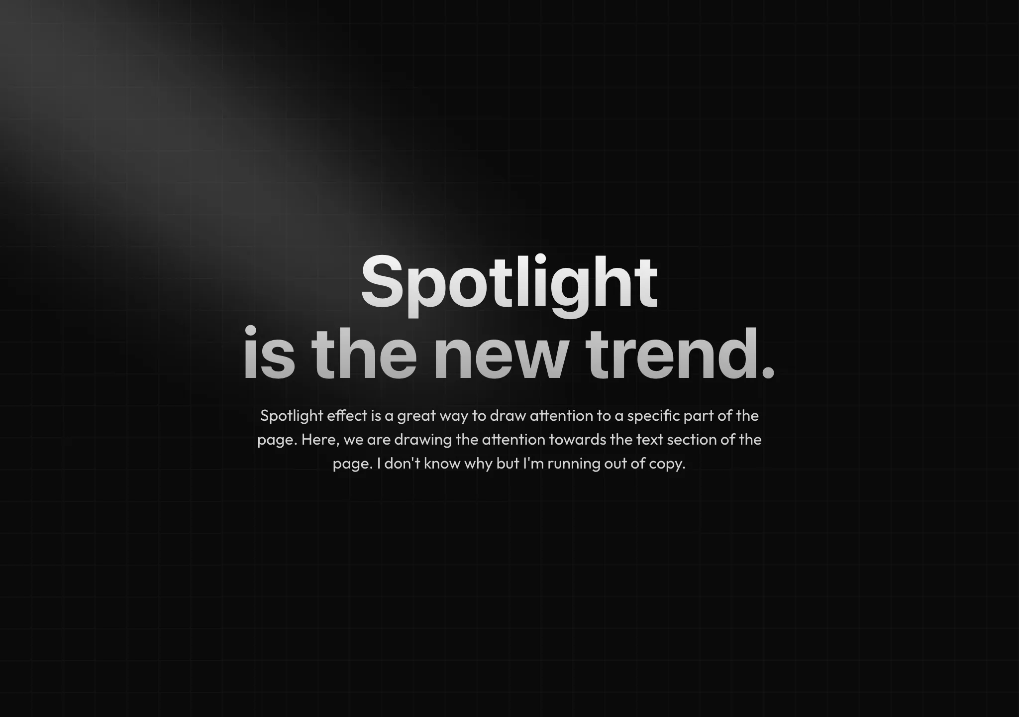 Spotlight