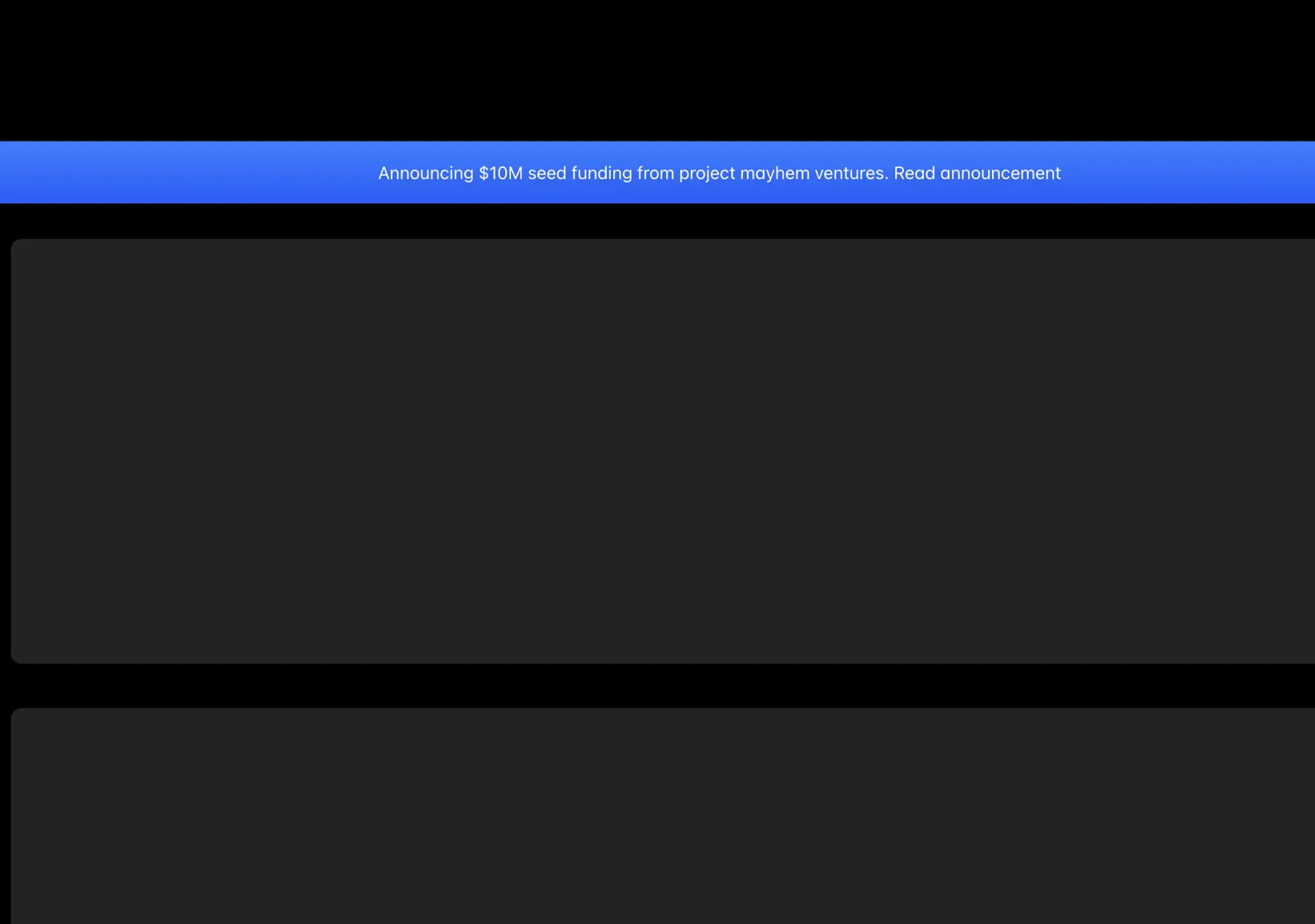 Sticky Banner