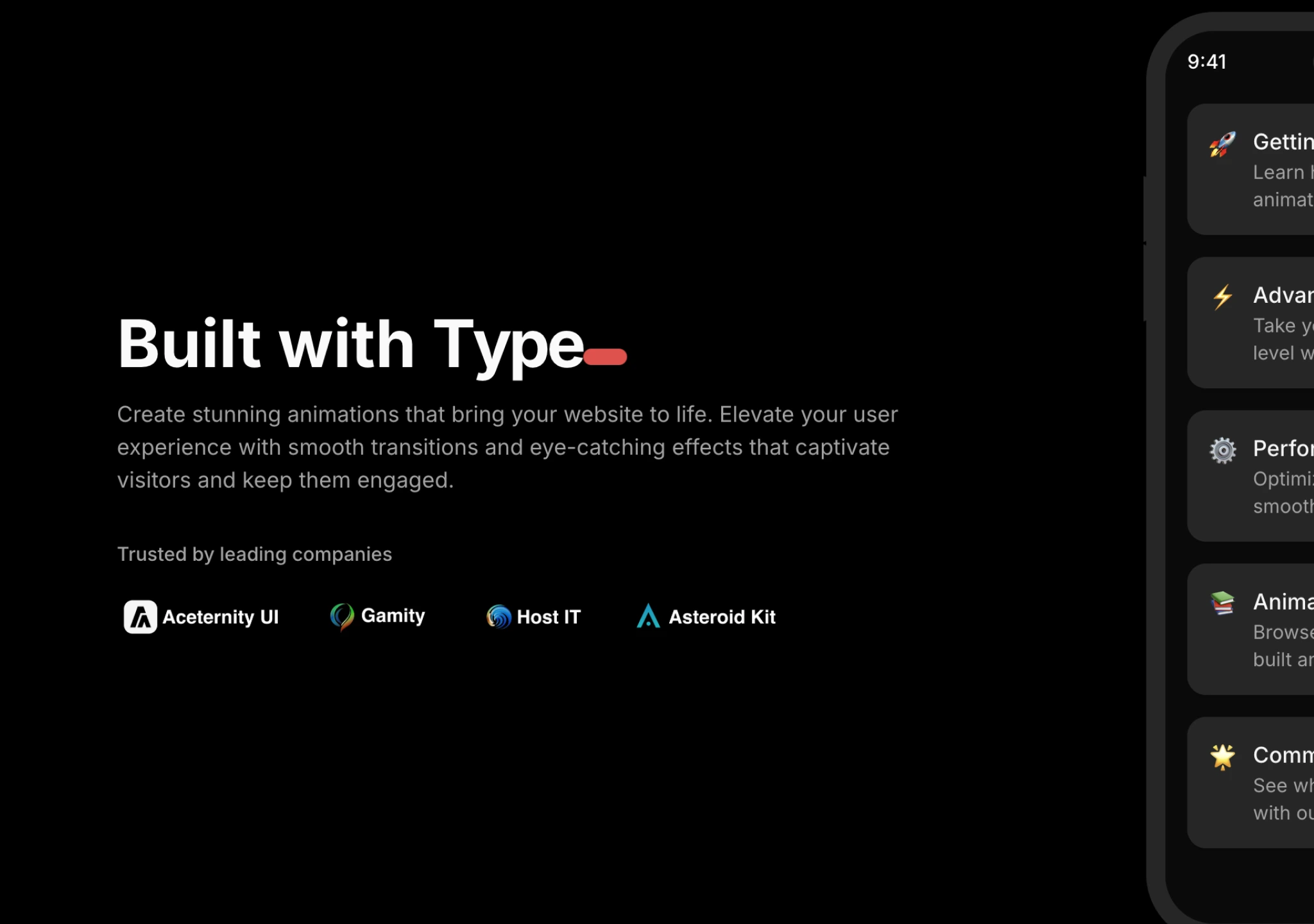 Text Animations