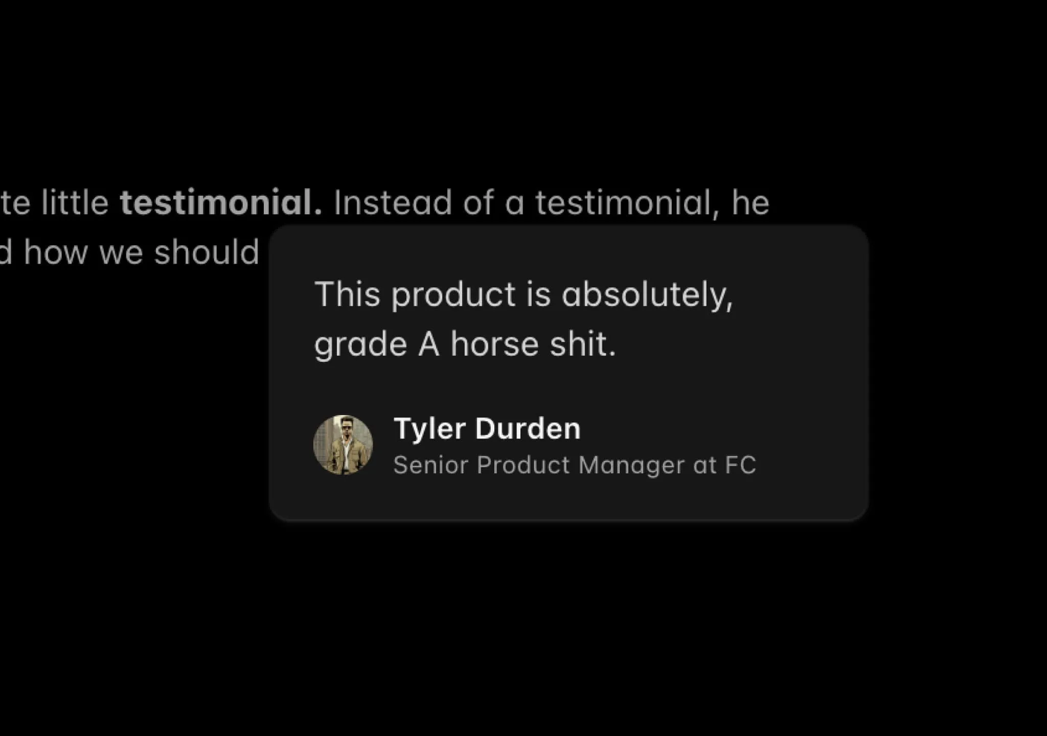 Tooltip Card