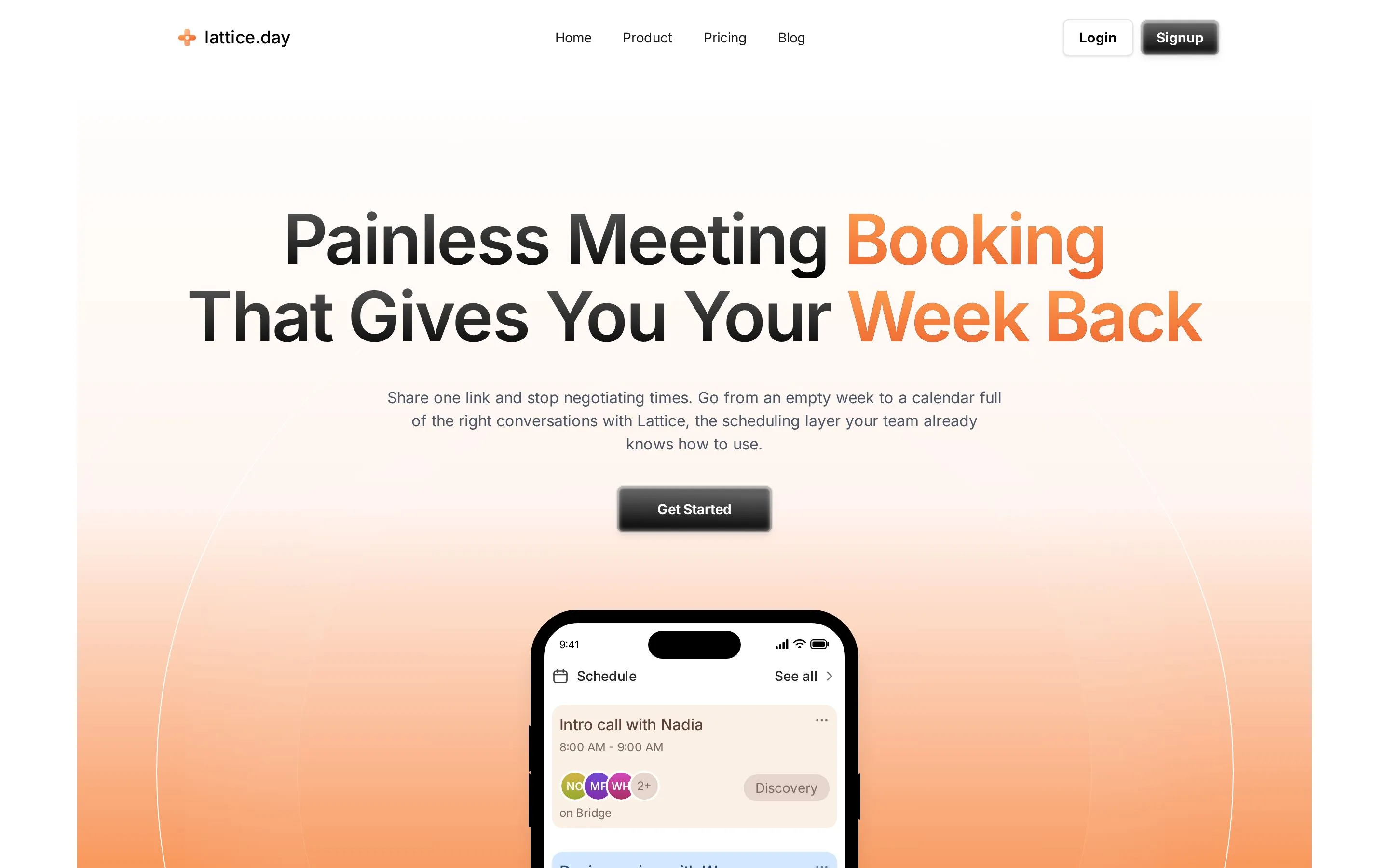 Schedule Marketing — Hero