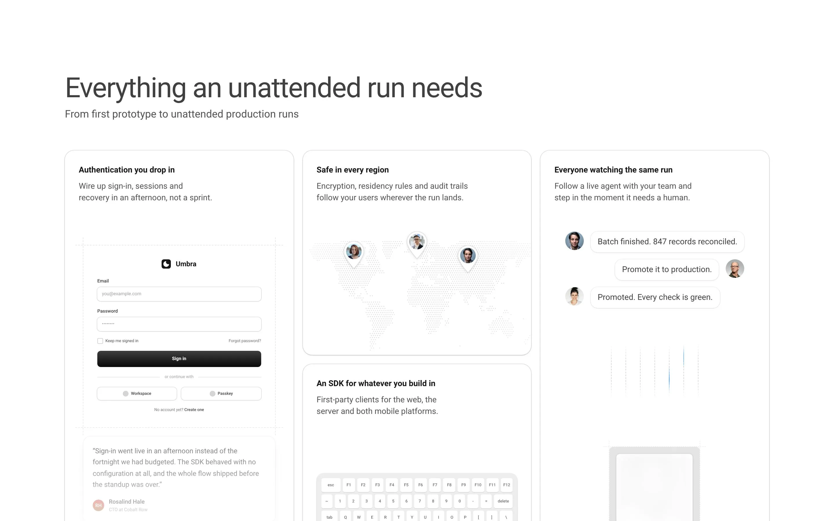 Simplistic SaaS — Everything an unattended