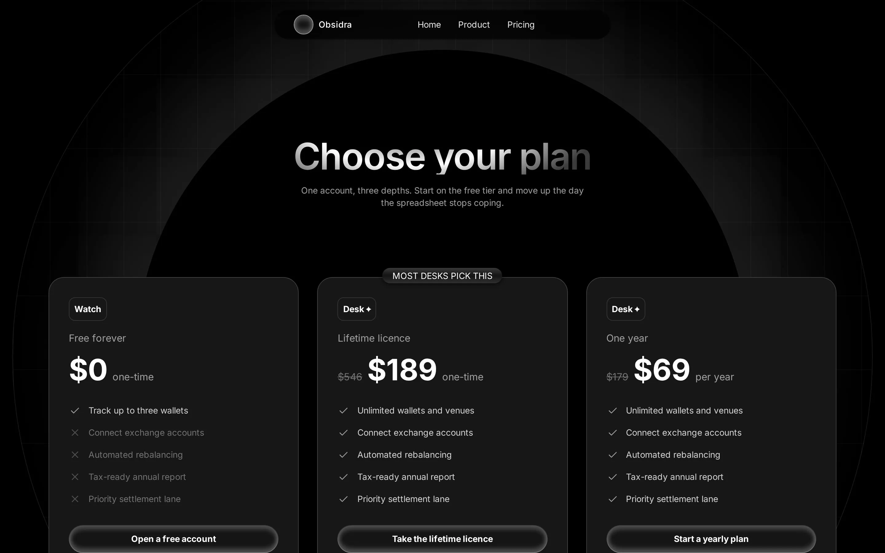 Cryptgen Marketing — Choose your plan