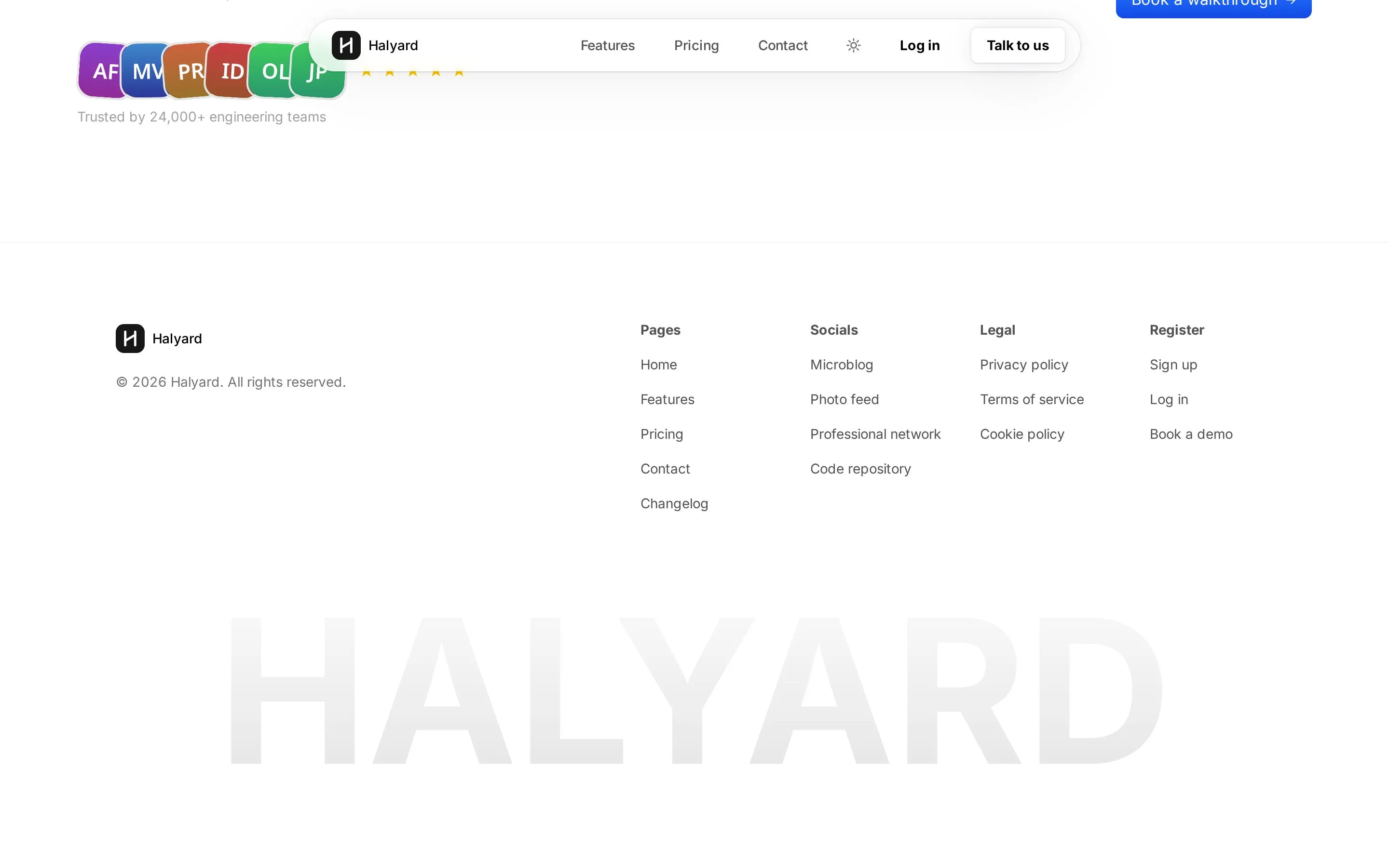 Startup Landing — Put your next release on