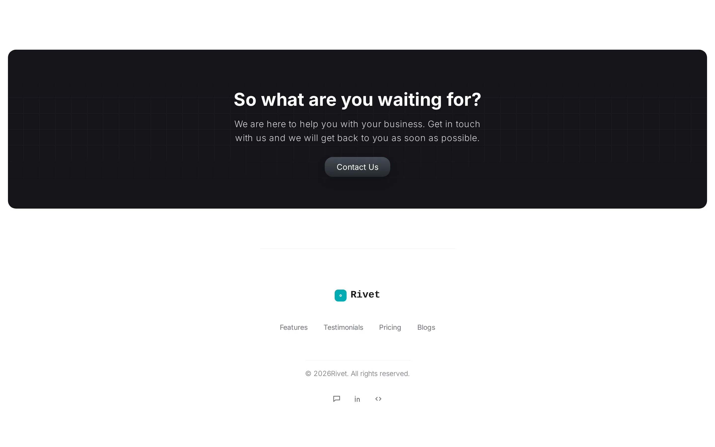 Foxtrot Marketing — So what are you waiting