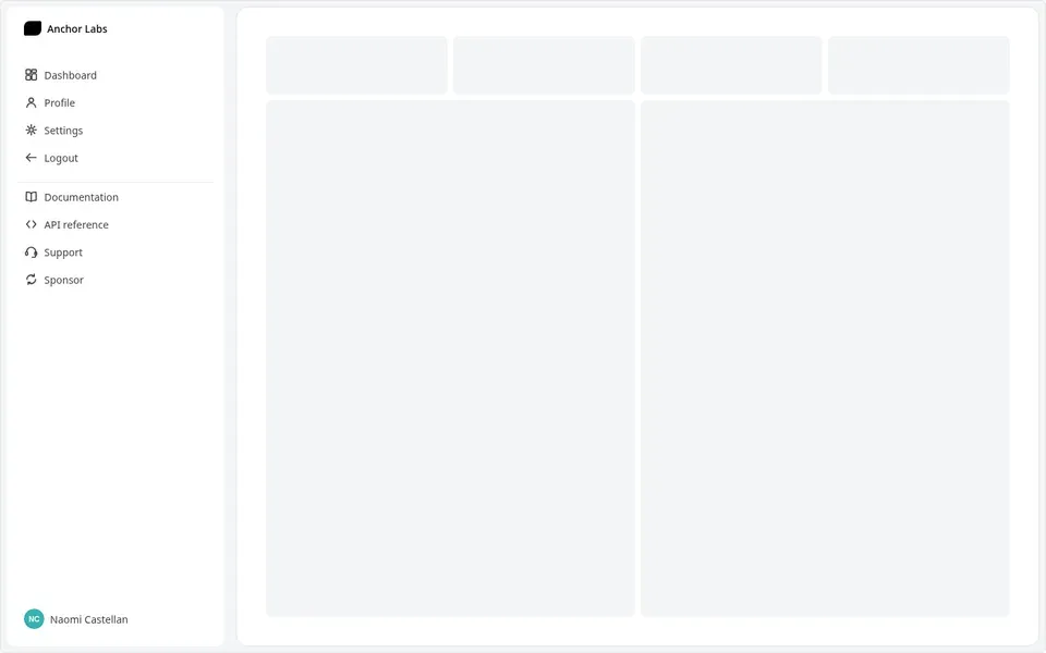 Collapsible Sidebar