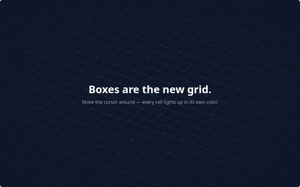 Background Boxes