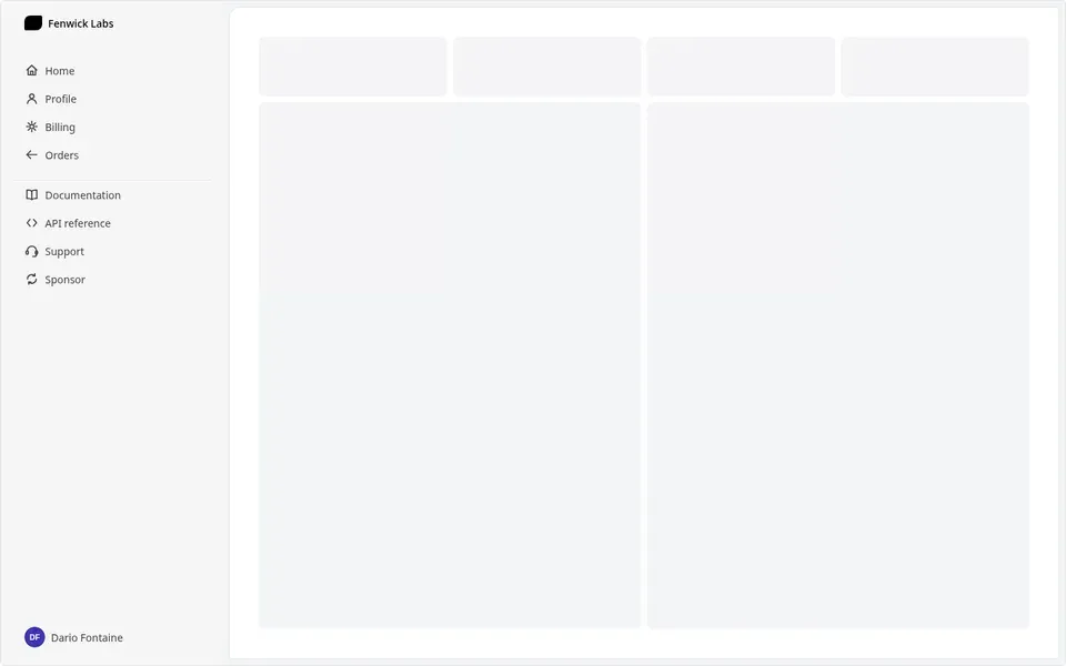 Simple Sidebar With Hover