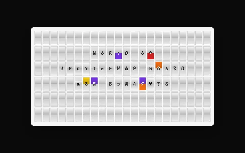 Text Flipping Board