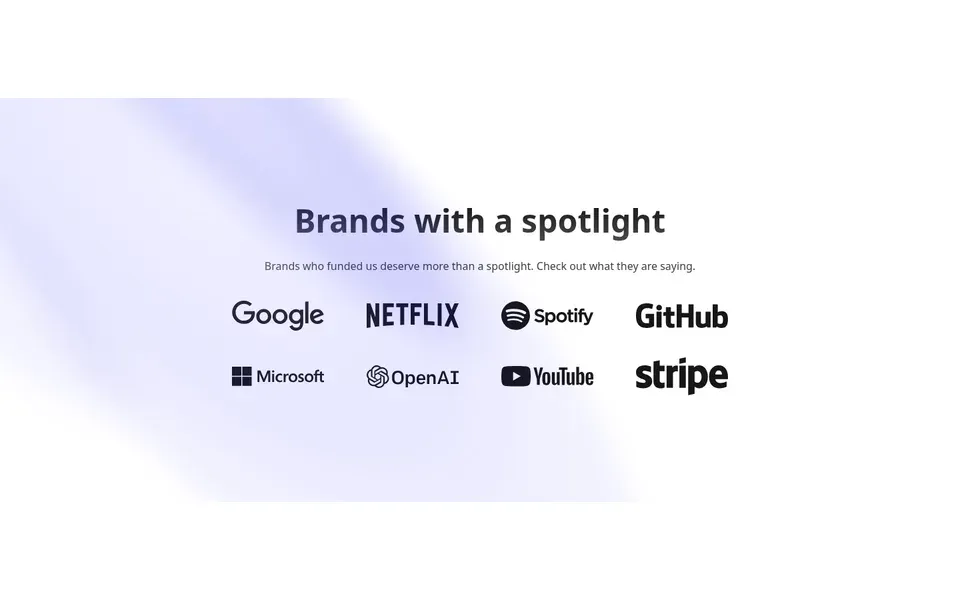 Spotlight Logo Cloud