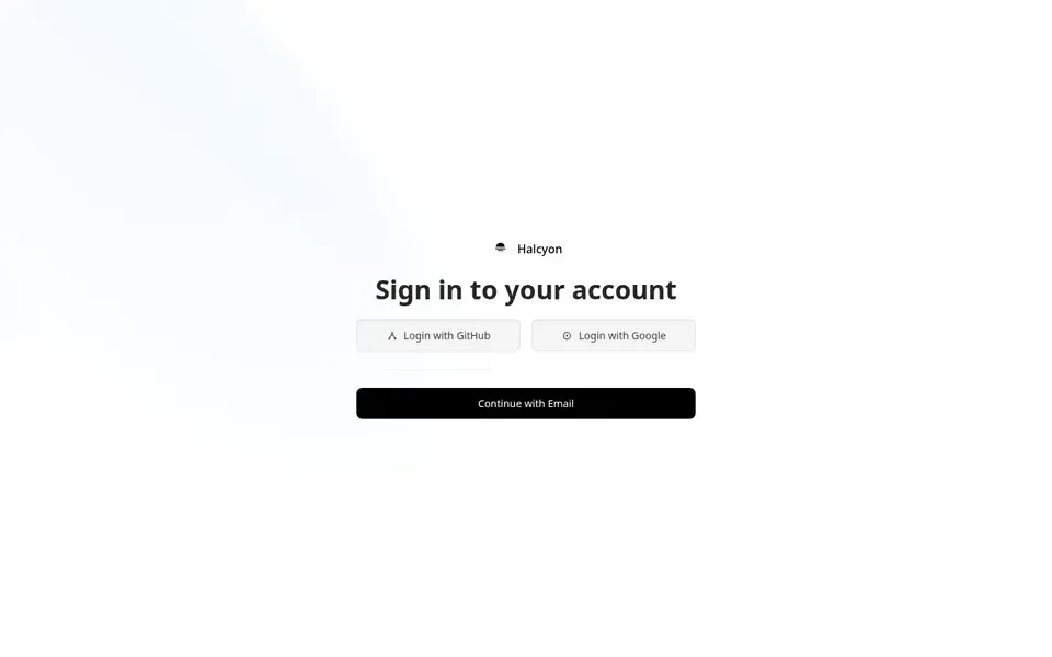 Login With Socials and Email