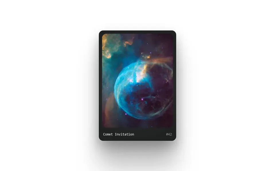 Comet Card