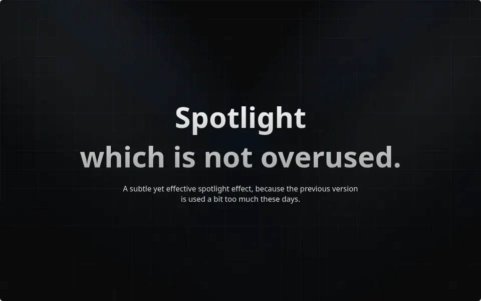 Spotlight New