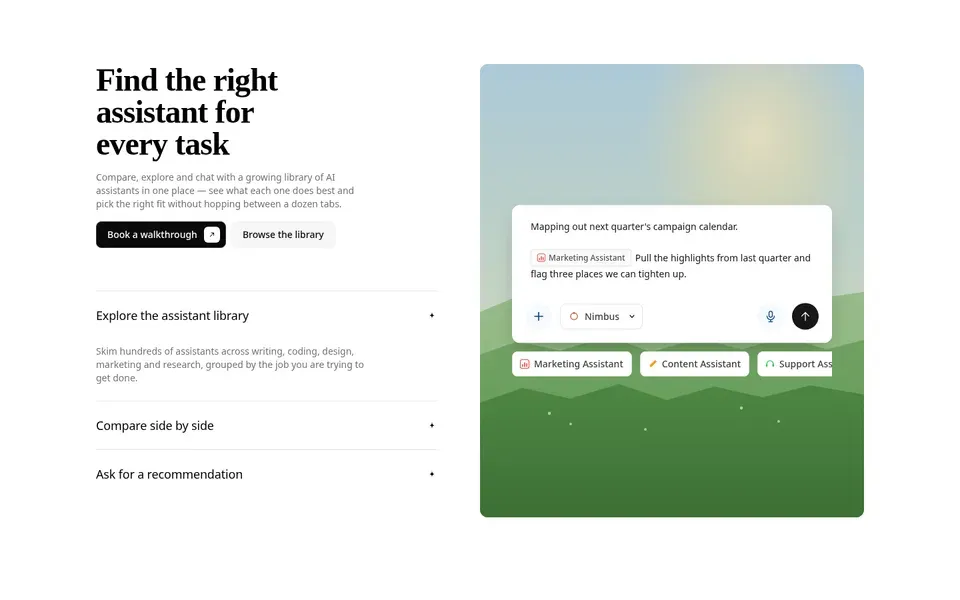 Features With Accordion And Image