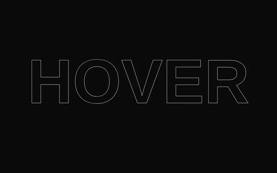 Text Hover Effect