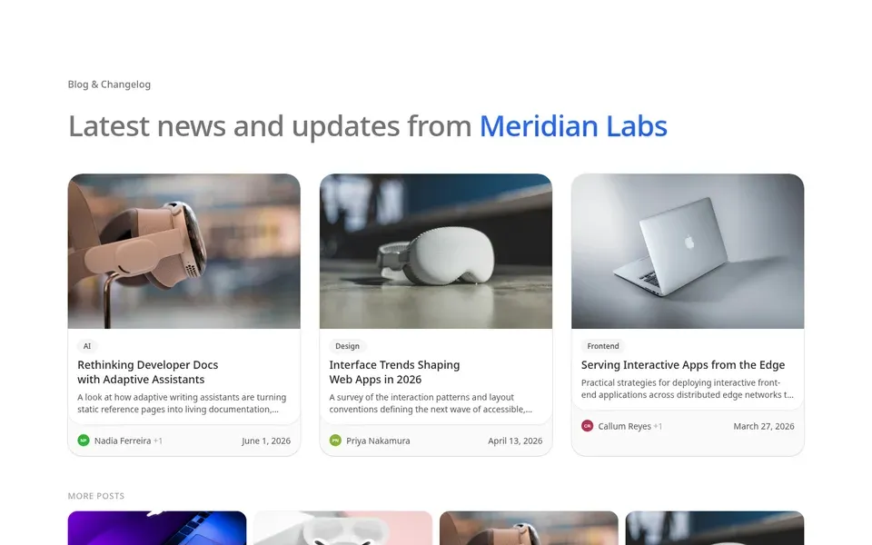 Blog With Categories